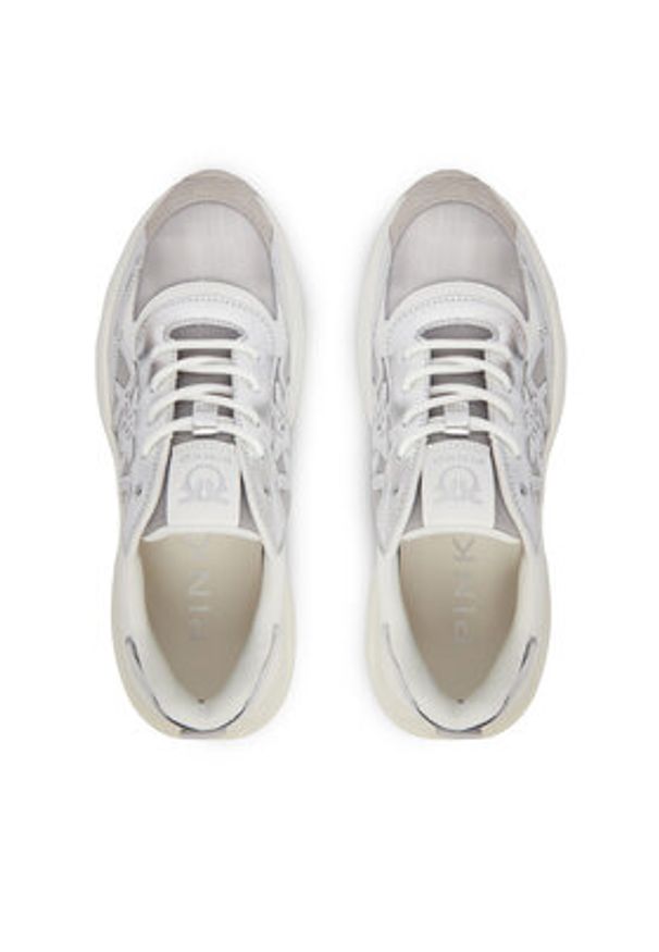 Pinko - PINKO Sneakersy Ariel 33 SS0135 P141 Srebrny. Kolor: srebrny. Materiał: skóra