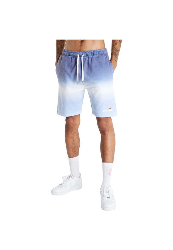 Spodnie sportowe męskie Ellesse Nolish Fleece. Kolor: wielokolorowy. Materiał: bawełna. Długość: krótkie
