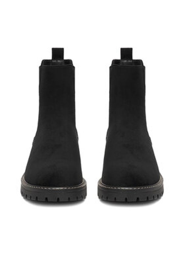 Jenny - JENNY Sztyblety CEO-HY5355S-1 Czarny. Kolor: czarny. Materiał: materiał