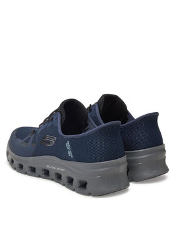 skechers - Skechers Sneakersy Glide-Step Pro- 232930/NVCC Granatowy. Kolor: niebieski. Materiał: materiał