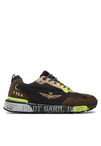 Aeronautica Militare Sneakersy 242SC276CT3380 Zielony. Kolor: zielony. Materiał: materiał