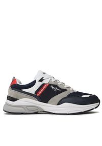 Pepe Jeans Sneakersy Dave Urban PMS30935 Granatowy. Kolor: niebieski. Materiał: zamsz, skóra