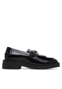 Tommy Jeans Loafersy Tjw Fringes Loafer EN0EN02790 Czarny. Kolor: czarny. Materiał: skóra
