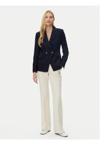 BOSS Marynarka Jatawa2 50535931 Granatowy Slim Fit. Kolor: niebieski. Materiał: bawełna #3