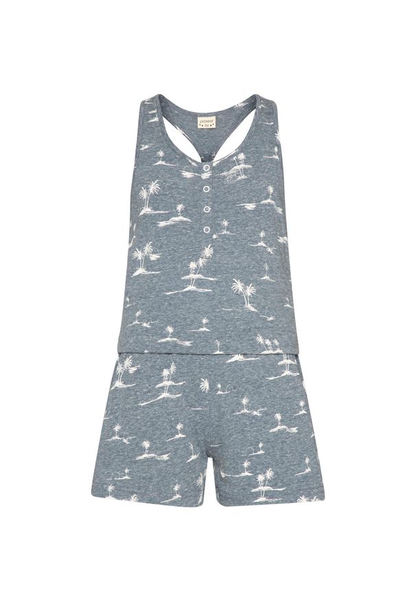 Protest - Kombinezon dziecięcy PROTEST HONEY JR playsuit. Kolor: niebieski. Sport: turystyka piesza