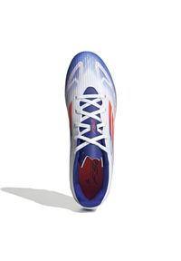 Adidas - Buty piłkarskie adidas F50 Club FxG IE0611 białe. Zapięcie: sznurówki. Kolor: biały. Materiał: syntetyk, guma. Sport: piłka nożna #4