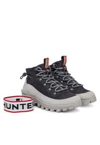 Hunter Trapery Womens Travel Explorer Boot WFS2336REN Granatowy. Kolor: niebieski. Materiał: materiał #4