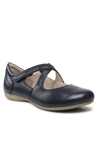 Półbuty Josef Seibel. Kolor: niebieski