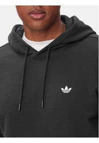 Adidas - adidas Bluza Trefoil Essentials KS8920 Czarny Regular Fit. Kolor: czarny. Materiał: bawełna #4