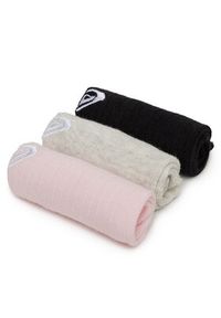 Roxy Skarpety AS_ROXY_01W_SS25 (3-PACK) Różowy. Kolor: różowy. Materiał: bawełna, materiał