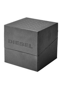 Diesel - Zegarek DZ7424. Kolor: srebrny. Materiał: materiał, skóra #4