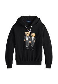 Polo Ralph Lauren Bluza 211A87106001 Czarny Relaxed Fit. Typ kołnierza: polo. Kolor: czarny. Materiał: bawełna #2