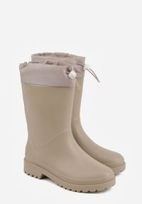 Renee - Szare Kalosze ze Ściągaczami przy Cholewce Bastotus. Okazja: na co dzień. Kolor: szary. Szerokość cholewki: normalna. Styl: casual #5