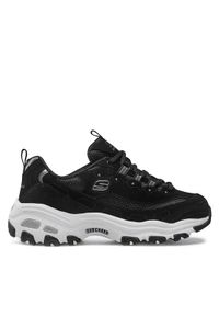 skechers - Skechers Sneakersy Biggest Fan 11930/BLK Czarny. Kolor: czarny. Materiał: materiał #1