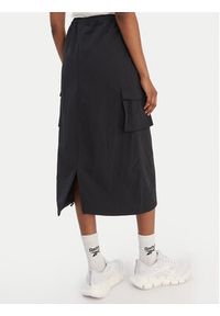 Reebok Spódnica midi Gabrielle RK25513CCW Czarny Regular Fit. Kolor: czarny. Materiał: syntetyk #3