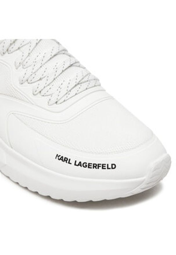 Karl Lagerfeld - KARL LAGERFELD Sneakersy KL54616 Biały. Kolor: biały. Materiał: materiał