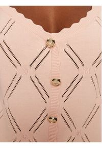 Marciano Guess Top 5RGR23 5857Z Różowy Regular Fit. Kolor: różowy. Materiał: syntetyk, wiskoza
