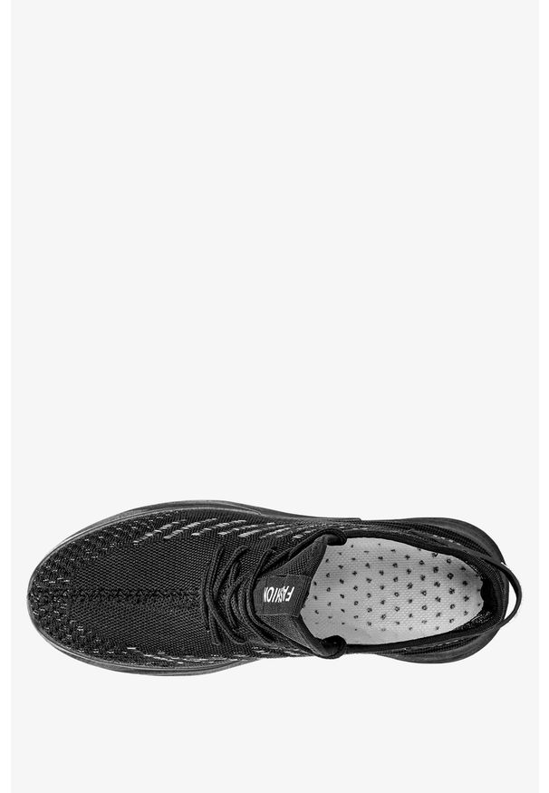 Casu - Czarne buty sportowe sznurowane casu 41/4/21/b. Kolor: czarny