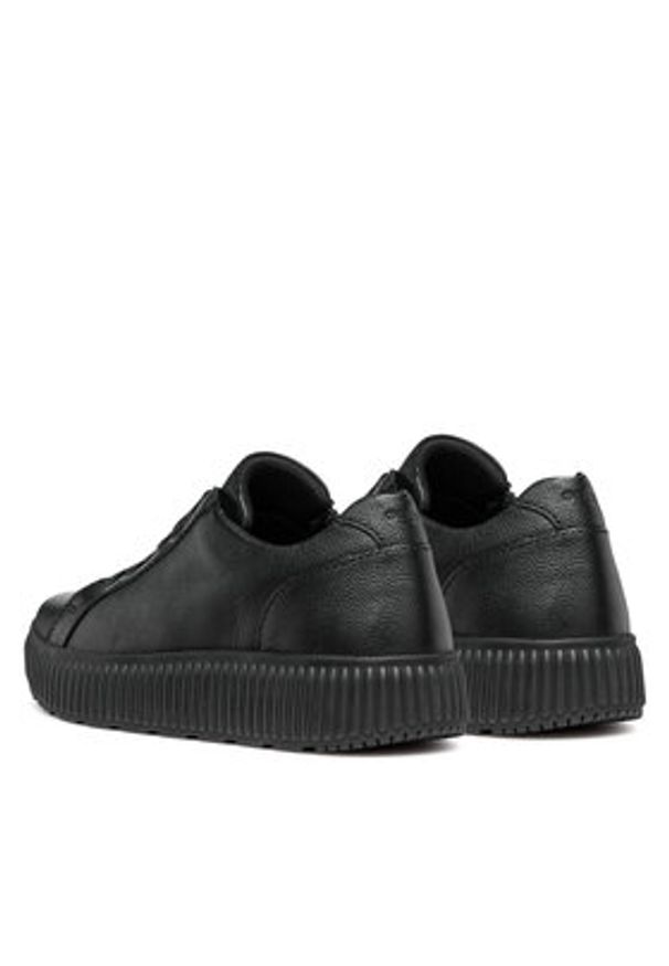 Geox Sneakersy D Graisy D46XFA 00046 C9999 Czarny. Kolor: czarny. Materiał: skóra