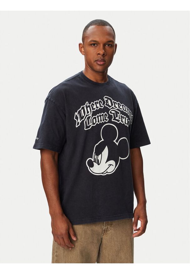 adidas T-Shirt Adidas Disney Mickey Mouse Dreams IA4402 Czarny Loose Fit. Kolor: czarny. Materiał: bawełna. Wzór: motyw z bajki