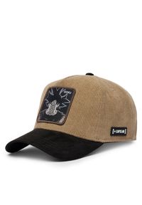 CapsLab - Czapka z daszkiem Capslab. Kolor: brązowy #1