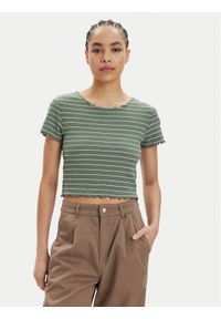 only - ONLY T-Shirt Anits 15253651 Zielony Regular Fit. Kolor: zielony. Materiał: bawełna