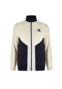 Diadora - Zestaw dresowy męski DIADORA TRACKSUIT FZ CHROMIA. Kolor: biały. Materiał: dresówka #2