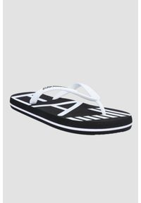 EA7 Emporio Armani - EA7 EMPORIO ARMANI Czarne japonki. Kolor: czarny
