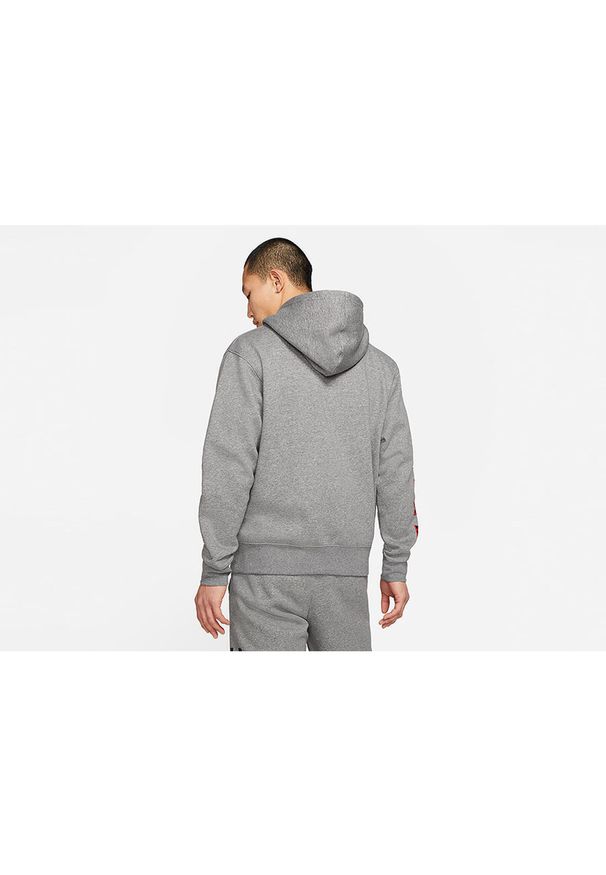 Nike - Bluza męska nike air jordan sport dna hbr pullover hoodie carbon heather. Kolor: szary. Sport: bieganie