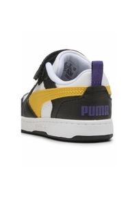 Puma - Sneakersy PUMA Rebound V6 Lo dla małych dzieci PUMA Black Yellow Sizzle White. Kolor: żółty, biały, wielokolorowy, czarny