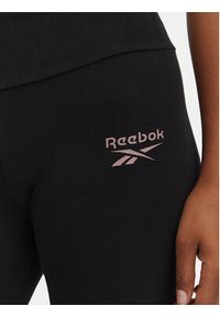 Reebok Legginsy Celina RK25701CCW Czarny Slim Fit. Kolor: czarny. Materiał: bawełna #2
