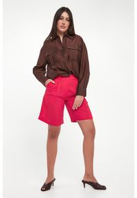 Twinset Milano - Koszula damska satynowa TWINSET ACTITUDE. Materiał: satyna #3