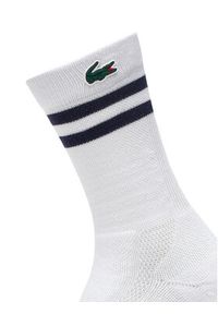 Lacoste Skarpety długie RA1095 Biały. Kolor: biały. Materiał: bawełna #4