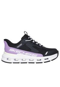 skechers - Buty SKECHERS SLIP-INS GLIDESTEP VISTA LANE Czarny. Kolor: czarny. Materiał: tkanina, syntetyk