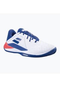 Buty do tenisa męskie Babolat Propulse Fury 3 Clay. Kolor: biały. Sport: tenis