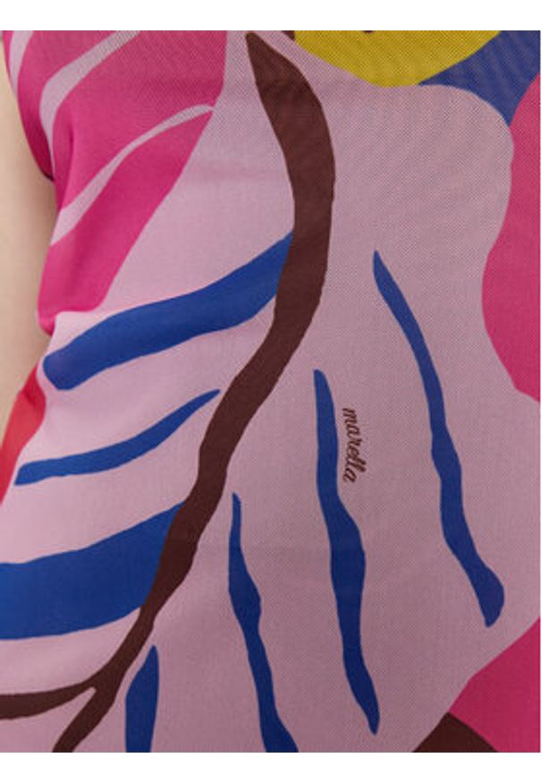 Marella T-Shirt Zulia 2413971014 Kolorowy Regular Fit. Materiał: syntetyk. Wzór: kolorowy