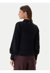 Guess Sweter W5BR92 Z3BJ0 Czarny Relaxed Fit. Kolor: czarny. Materiał: syntetyk