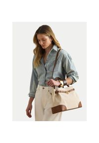 Lauren Ralph Lauren - Torebka LAUREN RALPH LAUREN. Kolor: beżowy #1