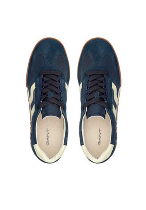GANT - Gant Sneakersy 32633171 Granatowy. Kolor: niebieski. Materiał: skóra, zamsz