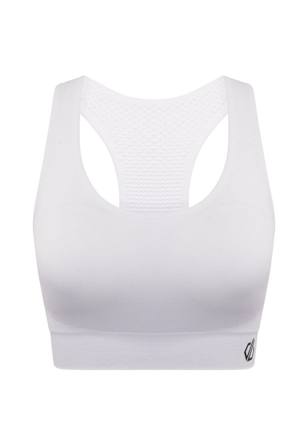 DARE 2B - Biustonosz Sportowy Damski Dont Sweat It. Kolor: biały. Sport: fitness