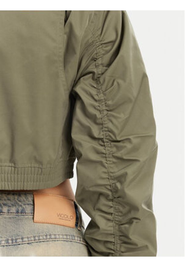 only - ONLY Kurtka bomber Saga 15336303 Zielony Regular Fit. Kolor: zielony. Materiał: syntetyk