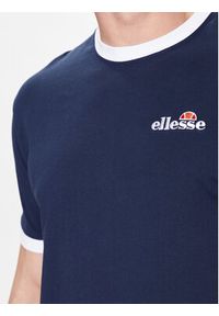 Ellesse T-Shirt Meduno SHR10164 Granatowy Regular Fit. Kolor: niebieski. Materiał: bawełna #4