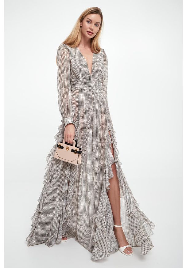Elisabetta Franchi - Sukienka maxi ELISABETTA FRANCHI. Długość: maxi