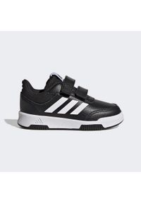 Adidas - Tensaur Hook and Loop Shoes. Kolor: biały, wielokolorowy, czarny. Materiał: materiał