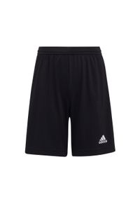 Adidas - Spodenki piłkarskie dla dzieci adidas Entrada 22. Kolor: czarny. Styl: sportowy #1