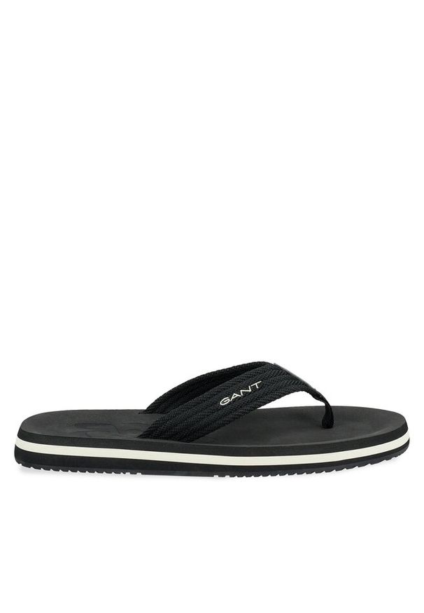 GANT - Japonki Gant. Kolor: czarny