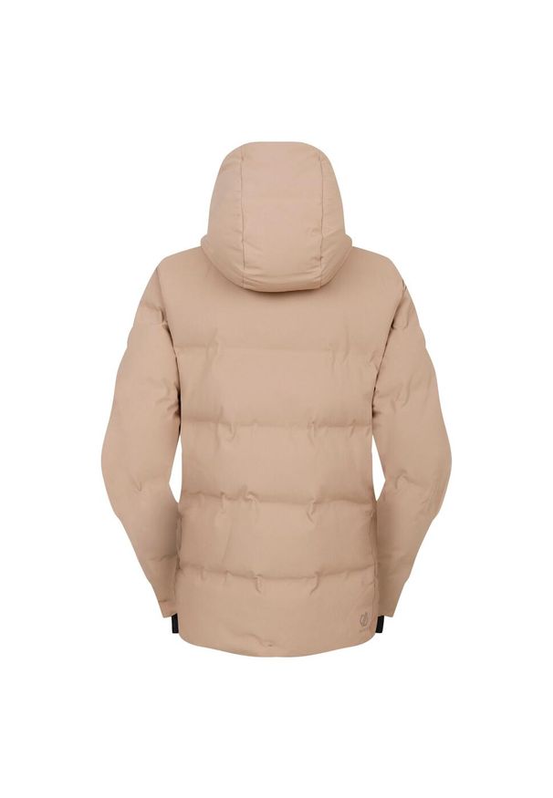 DARE 2B - Damska Kurtka Ocieplana Entrusted Padded Jacket. Kolor: beżowy. Materiał: puch. Sport: turystyka piesza