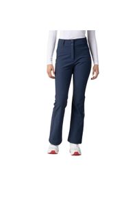 Spodnie Rossignol damskie W Ski Softshell Pant grantowe. Kolor: niebieski. Materiał: softshell