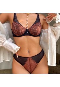 Intica - Komplet bielizny z koronkowymi detalami biała Sabaheta. Kolor: biały. Materiał: koronka #2