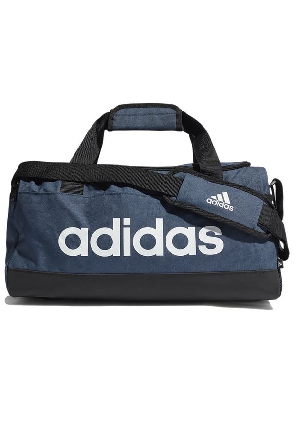 Adidas - adidas Essentials Logo Duffel Bag Extra Small > GN2035. Materiał: tkanina, poliester. Wzór: ze splotem